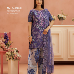 premium ziva summer unstitched lawn 04 (copy)