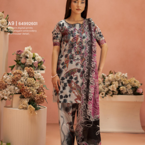 premium ziva summer unstitched lawn 08